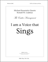 I Am a Voice That Sings SATB choral sheet music cover